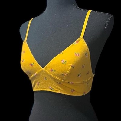 Women's Yellow Bra