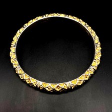 Vintage GIVENCHY Gold and Silver Tone Criss C...