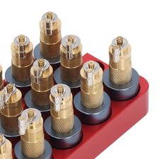 ⁺14PCS Watch Mainspring Winder With Base Aluminum Alloy Watch Main Spring