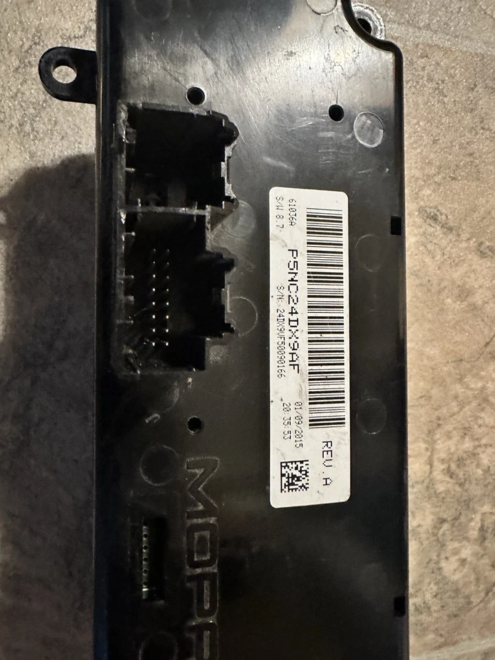 Ram Promaster 1500 2500 3500 2014-2021 control de temperatura aire acondicionado clima OEM Foto 4 de 4