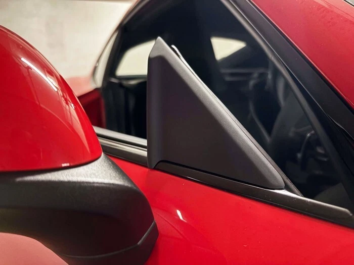 A Pillar Wind Deflector Pair Black For Porsche Cayman & Boxster 981 718 - Image 2 of 4