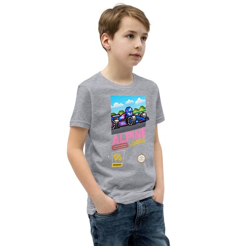 Alpine Pierre Gasly Esteban Ocon 2024 Formula 1 F1 8-bit Youth Kid Child T-Shirt - Picture 8 of 16
