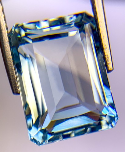 16.20 CT AAA+SANTA MARIA BLUE QUARTZ OVAL BRAZIL GEMSTONE CHRISTMAS GIFT - Picture 8 of 10