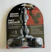Delkin Devices Fat Gecko Dual Suction DSLR Camera Mount DDMOUNT-SUCTION Preowned