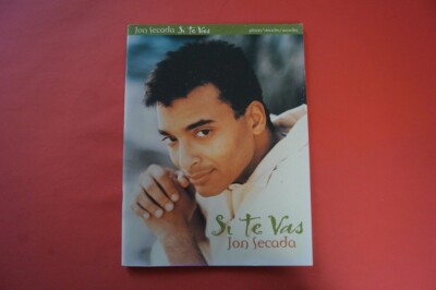 Jon Secada - Si te vas .Songbook Notenbuch .Piano Vocal Guitar PVG
