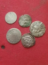 Taler,Kreuzer , Silber Münze 5 stk 1624....