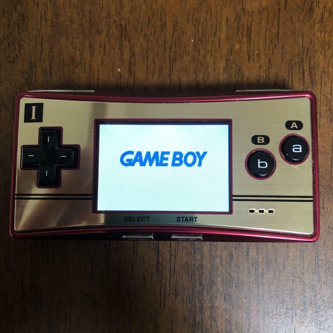 Nintendo Game Boy Micro Famicom color version body box from jAPAN