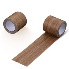 Wood Grain Repair Tape 2.24" X15' Brown Wood Floor Tape Self Adhesive Wood Gr...