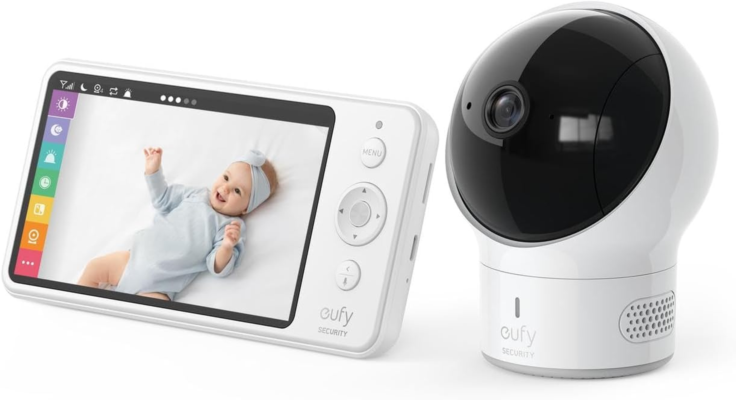 Baby Monitor Spaceview E110 with 720P HD Camera, 2-Way Audio, and Enhanced Security Features for Clear Monitoring-image