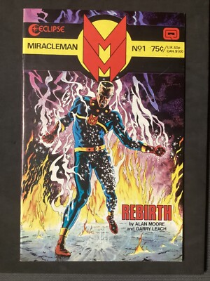MiracleMan #1 (1985, Eclipse) by Alan Moore & Garry Leach NM-