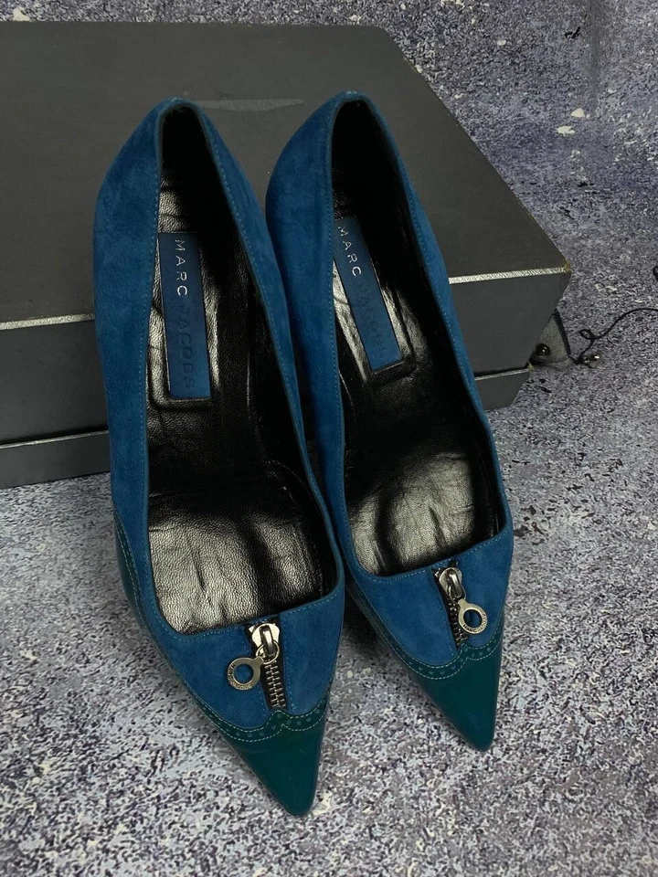 Marc by Marc Jacobs Luxury patent suede Ballet Flats Shoes - Image 3 of 4