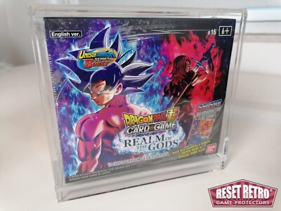 Acrylic Case Box for Dragonball Display TCG Screen Protector Reset Retro