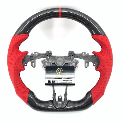Real Carbon Fiber Steering Wheel Fit For Acura RDX 2019 2020 2021 2022 2023 2024