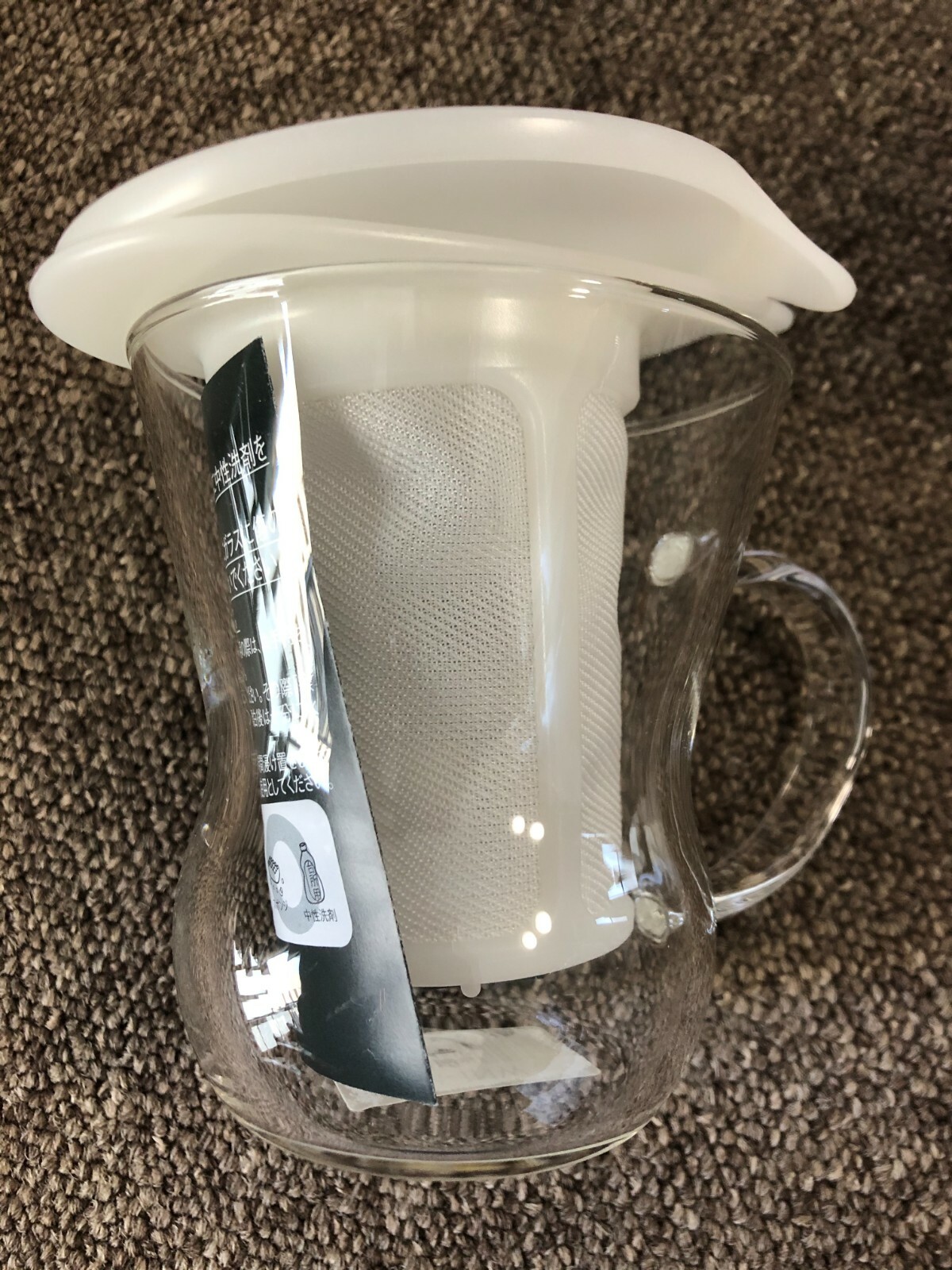 Hario One Cup Tea Maker 200ml WHITE OTM1NW 1 Cup from JAPAN eBay