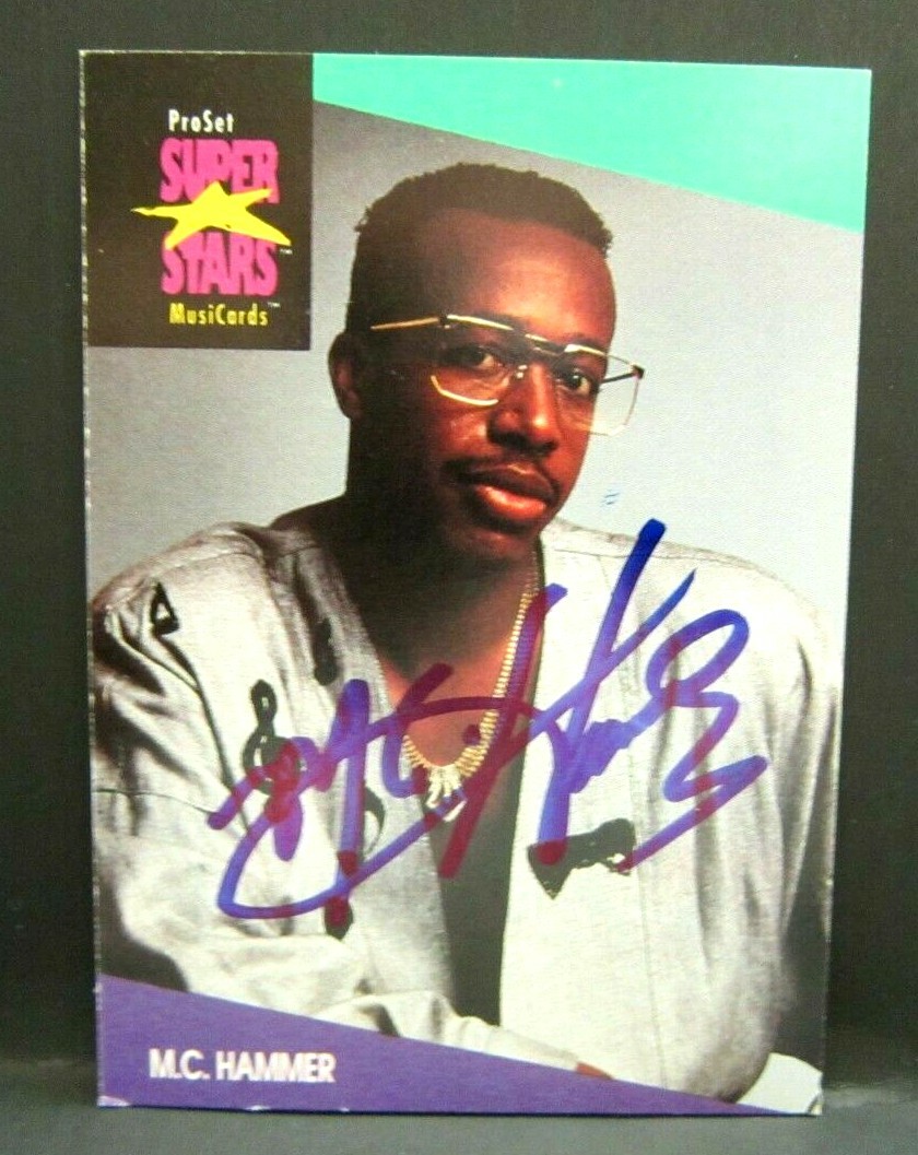 MC Hammer (Stanley Kirk Burrell) 1991 ProSet SuperStar Musicards