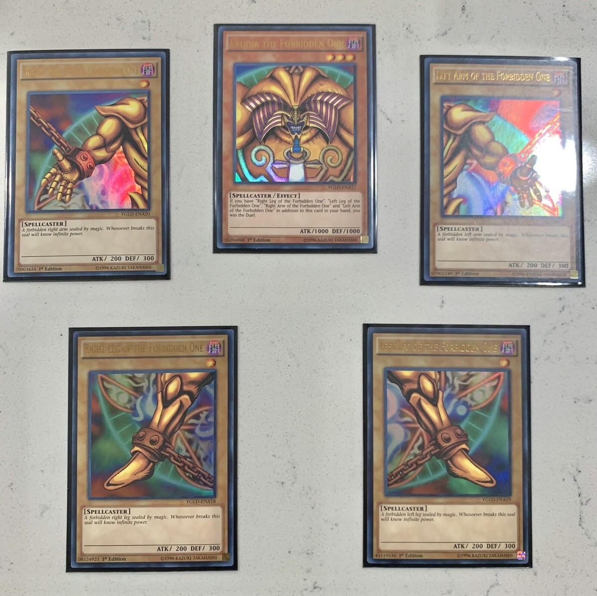 遊戯王　1999年 エクゾディア/フォービドゥン・ワン PSA 9 eBay Auction Item 262623209131 Tcg Cards 1999 Yu-Gi-Oh