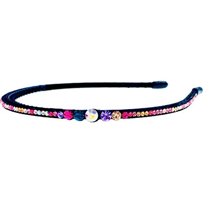 Handmade Headband Rhinestone Crystal Hairband Simple Bling  display picture 1