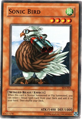 SYE-021 Sonic Bird aus Yugi Evolution