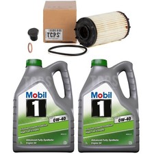 FOR AUDI RS6 C8 AVANT 2019+ GENUINE SERVICE KIT 10L MOBIL 0W40 OEM OIL FILTER