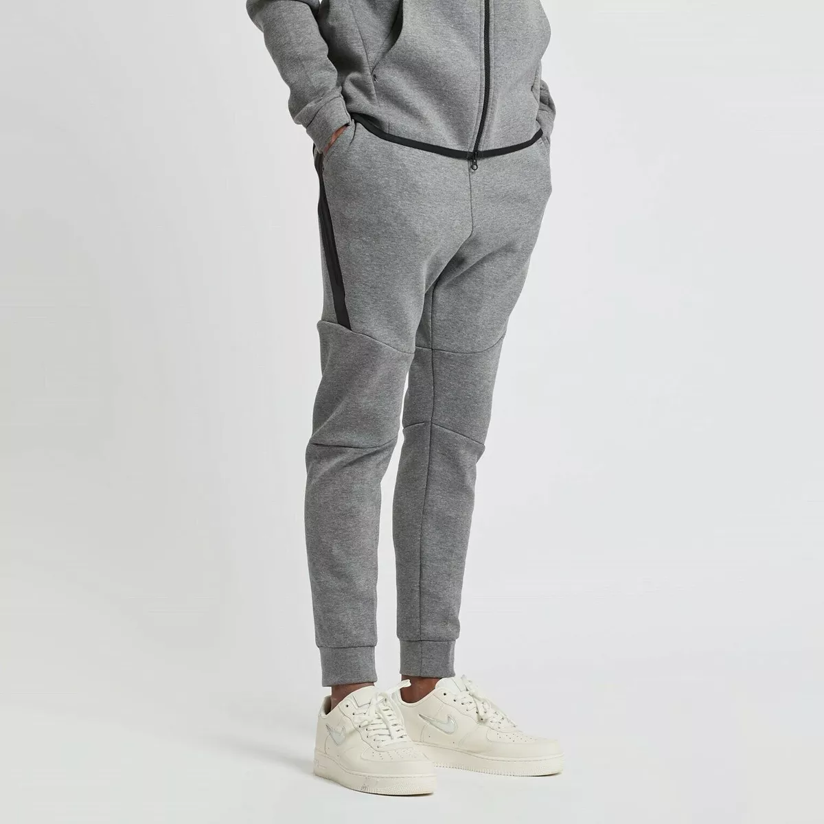 Nike grey cheap skinny joggers mens