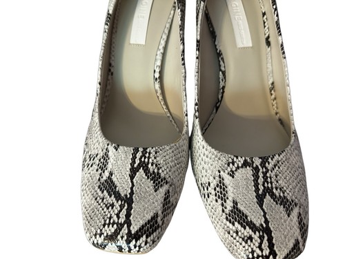 Vince Camuto 9.5M/41 Imagine Quinna Snakeskin Leather Pumps - Picture 2 of 12