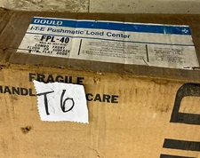 Vintage Pushmatic Gould ITE Bulldog Siemens FPL-40 40 Space 1 Phase 225A