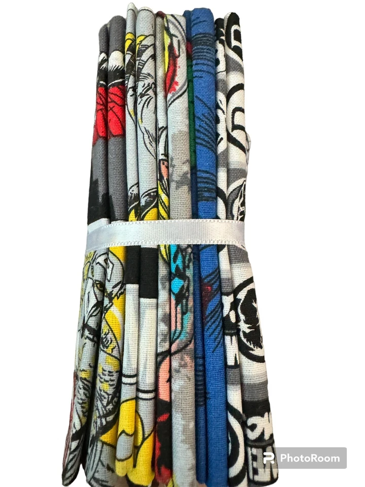 Paquete de tela de 5 cuartos de grasa de Marvel Comics Stax 18" x 21" Foto 3 de 3