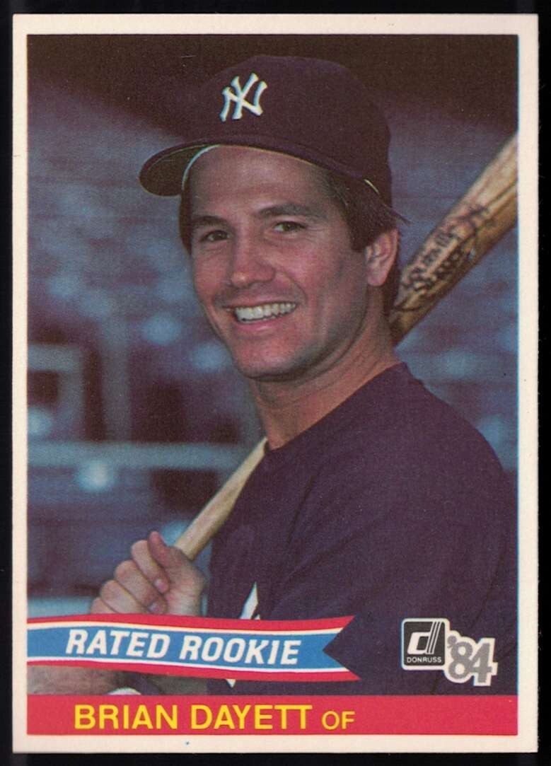 1984 Donruss #45 Brian Dayett Rated Rookie