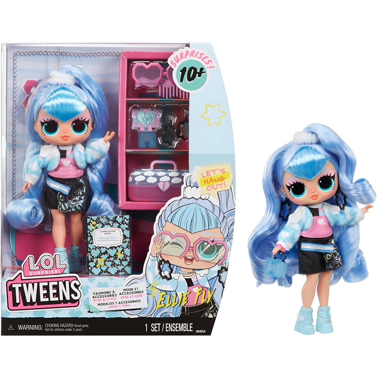 New LOL Surprise Tweens Fashion Doll Ellie Fly With 10+