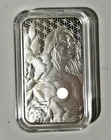 1 Oz .999 Silver Albannach Metals Tattooed Girls #2 Art Bar Antiqued