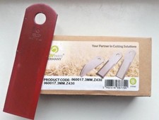 Schlegelmesser Strohhäcksler Messer 173x50x3mm Ø18 mm 060017 Biso 2814/3