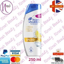 Head & Shoulders Citrus Fresh Anti-Dandruff Shampoo Greasy Hair Care 250 ml