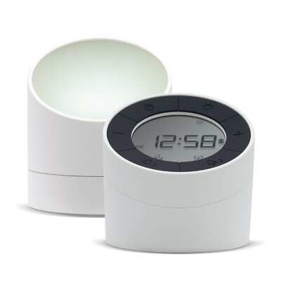 Acctim Jowie Dual Digital Wecker / Nachtlicht Crescendo Alarm Touch Sensor