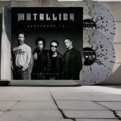 Metallica Berserker 1.0  Splatter Vinyl Limited Ed 1000 Copies UK IMPORT 2 LPs