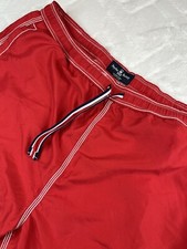 Robert Graham Swim Shorts Men's XXL Red Casual Logo Trunks