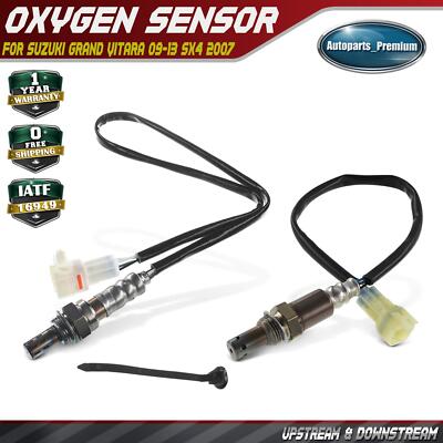 2x Upstream & Downstream O2 Oxygen Sensor for Suzuki Grand Vitara 09-13 SX4 2007