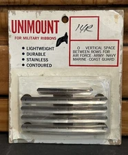 Unimount Loma Linda-Cherrco 14R Ribbon Holder Metal Pin Back USA Vintage NOS