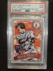2020 topps project mike trout,blake Jamieson/ben baller
