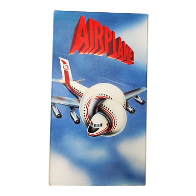 Airplane (VHS, 1980) Robert Hays, Julie Haggerty, Absurd Comedy, Parody ...