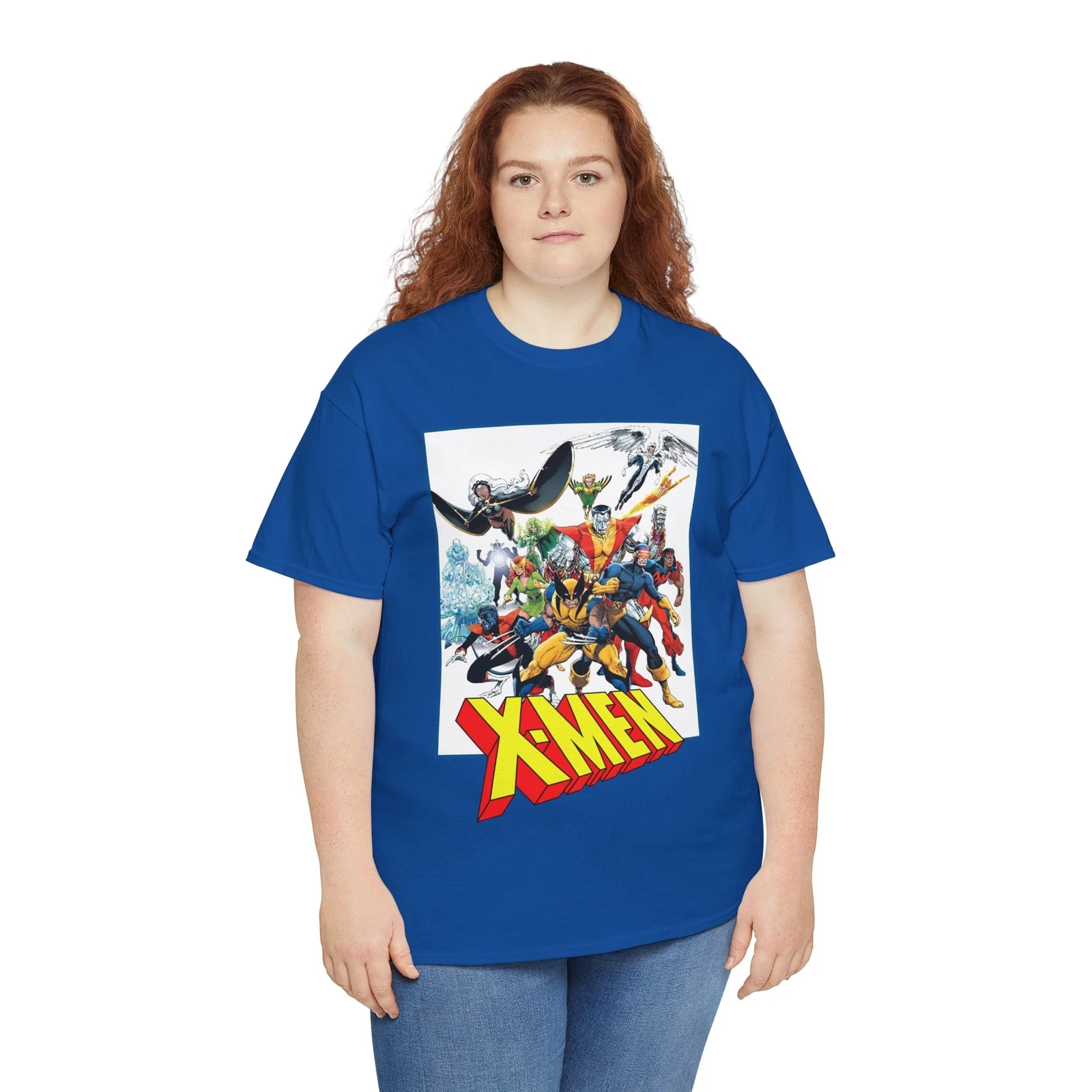 X-Men T-Shirt - Classic Arthur Adams Art - Marvel Comics - Wolverine, Colossus