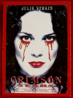 JULIE STRAIN - QUEEN OF THE B MOVIES - Card #68 - CRIMSON TEARS - Comic Images