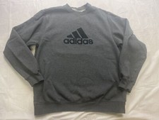 Vintage Adidas Crewneck Sweatshirt Size Large 90s Big Logo Embroidered