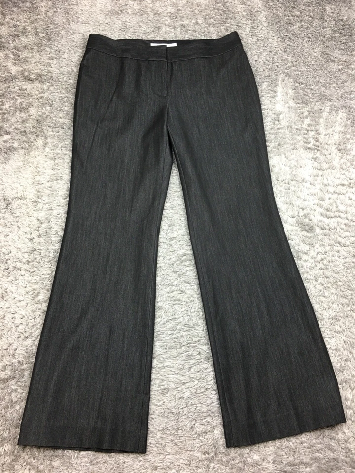 Nine West Wide Boot Dress Pants Womens Size 8 Gray Suit Separates Career - Image 3 of 4