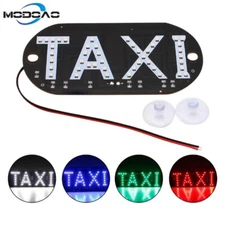 Taxi Led Car Cab Indicator Lamp 12V Sign Bulb Windshield Taxi Guiding lights