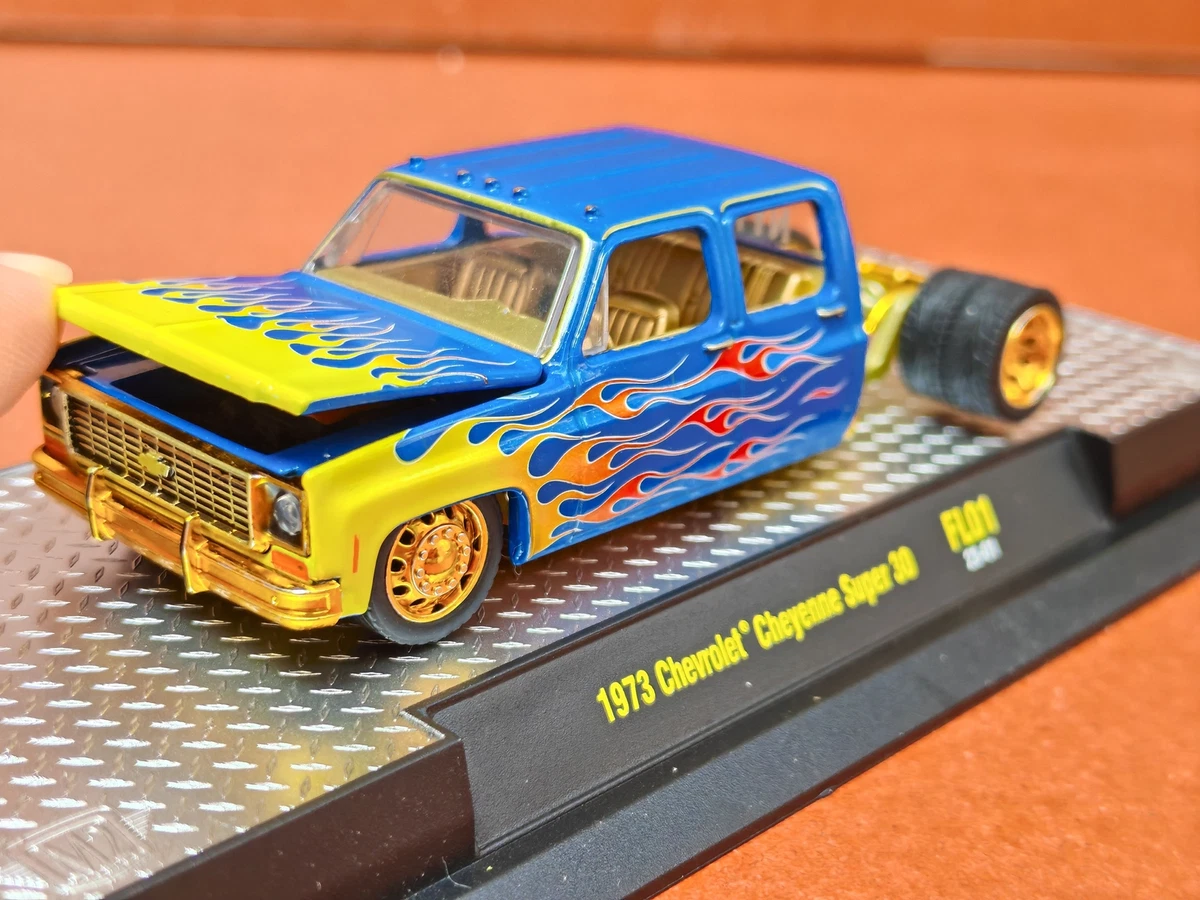 M2マシーン 1973 Chevrolet Cheyenne Super 30 1973 Chevrolet Cheyenne Super 30 Bedless Truck #72 Dark