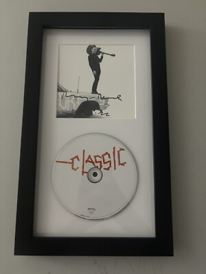 Bryan Adams Signed Autograph Classic CD Framed STOCK IMAGE AUTO MAY VARY