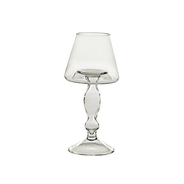 Windlicht Teelichthalter KerzenstäNder Leuchter Klara 23,5Cm Klar Glas-image