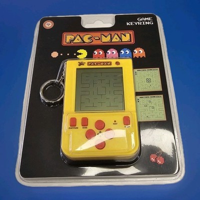 Pac-Man Classic Arcade Game Hand-Held Console Keyring Keychain Novelty Pacman