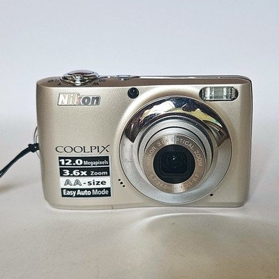 Nikon Optical 12.0MP Camera Digital Compact Silver L22 Coolpix Nikon シルバー L22 COOLPIX デジタルカメラ