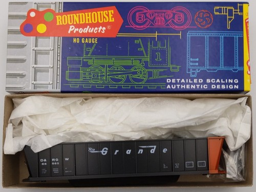 Kit góndola bañera Roundhouse 1666 escala HO Rio Grande 50' | Zustand: New